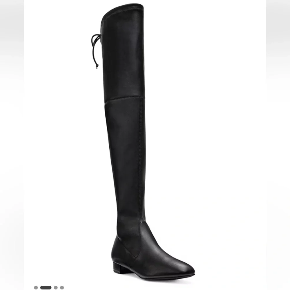 STUARI WEITZMAN Boots & Booties / Over-The-Knee GENNA 25 CITY BOOT black Sz 6.5
